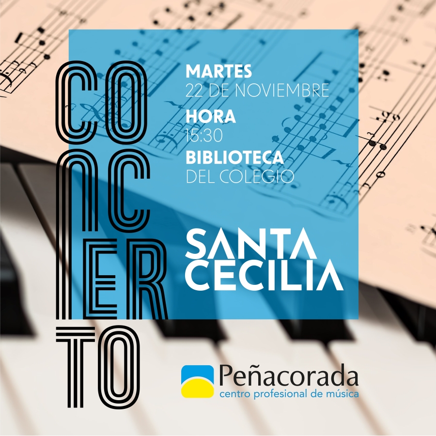 Concierto en honor a Santa Cecilia de alumnos del Centro de Música